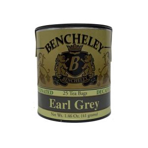 Bencheley Earl Grey Decaffeinated Tea, 25 tea bags (1.46 oz)