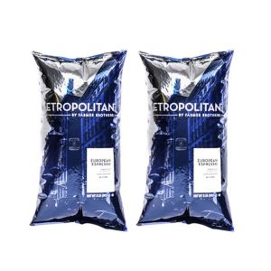 Metropolitan European Espresso Whole Bean - 2 bags/2 lbs ea.