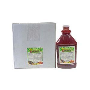 Tropical Sensations - Strawberry Banana Granita Mix, 6 Bottles 64 oz ea