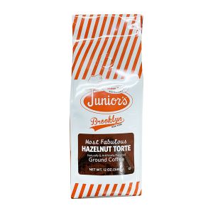 Junior&#039;s Most Fabulous Hazelnut Torte Ground Coffee, 12 oz bag 