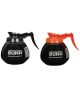BUNN 64 oz 1 Blk 1 Org  Glass Decanter (2pk)