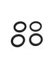 Crathco Valve O-Ring For The Bubbler Beverage Dispensers - Four/Black 