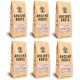 Ancient Roots Sea Salted Caramel Flavored Mushroom Medium Roast Ground Coffee, 6/12 oz Bags