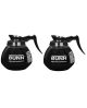 BUNN 64oz Blk Hndl Glass Decanter (2pk)