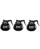 BUNN 64oz Blk Hndl Glass Decanter (3pk)