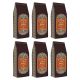 Cafe Mexicano Coffee, Toasted Hazelnut Flavored, 100% Arabica Craft Roasted Ground Coffee - 6x12 Ounce Bags