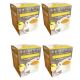 China Mist - Lemon Ginger Organic Green Tea Sachet, 4 boxes 15 Count each