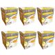 China Mist - Lemon Ginger Organic Green Tea Sachet, 6 boxes 15 Count each