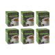 China Mist - Legendary Green Organic Black Full Leaf Tea Sachet, 6 boxes 15 count 