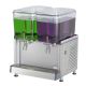 Crathco CS-2D-16 Simplicity Bubbler Series Premix Cold Beverage Dispenser (2) 4.75 gallon bowls